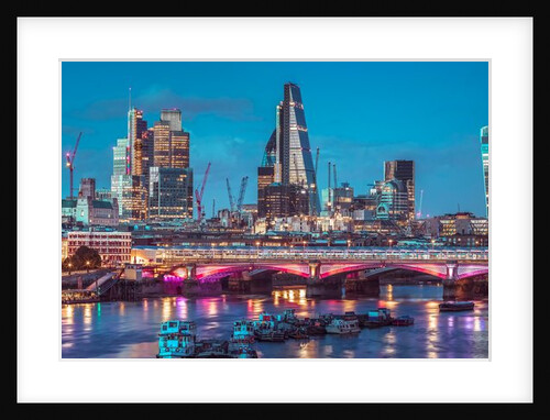Blackfriars Bridge in London by Assaf Frank